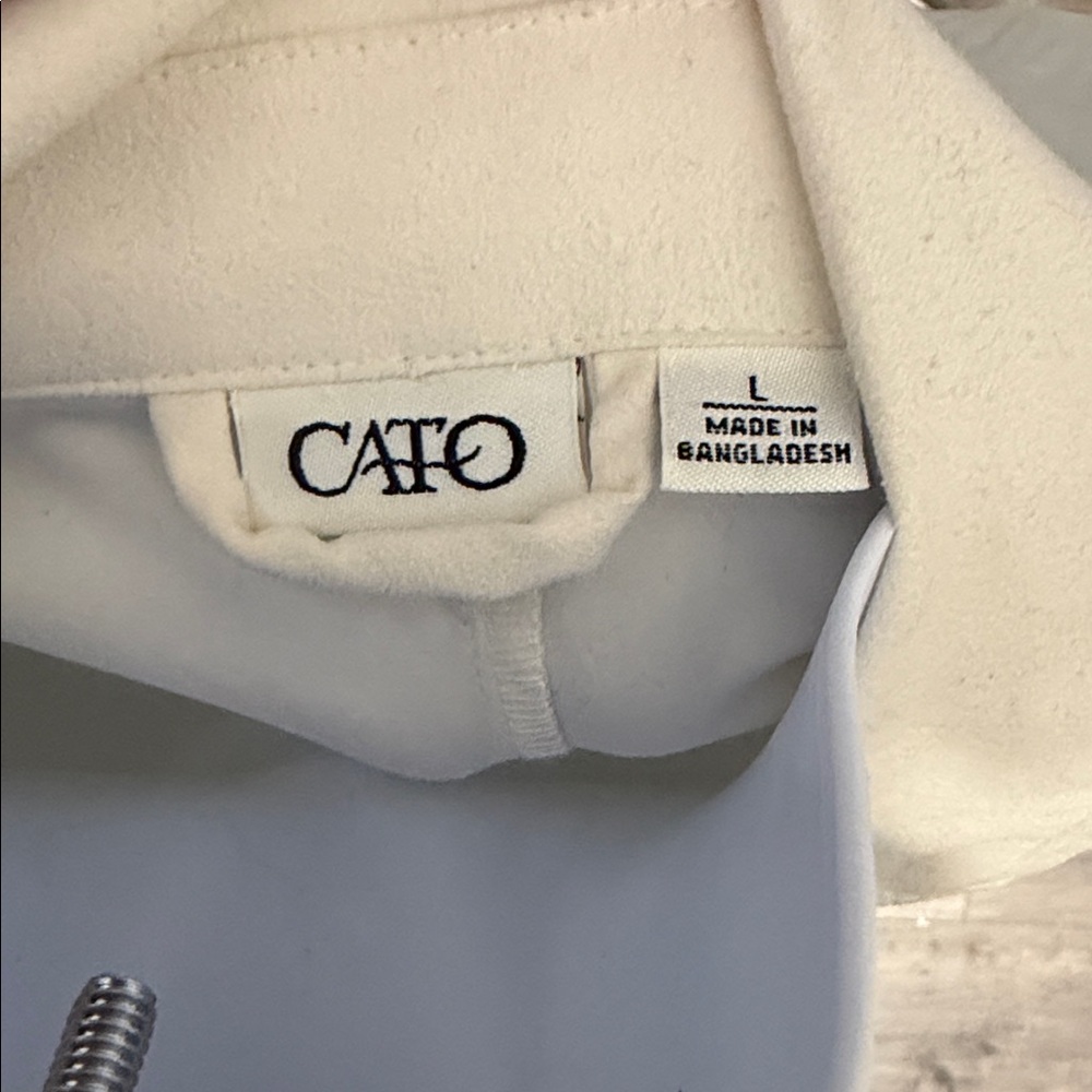 Cato Women's Cream Jacket - Picture 3 of 4